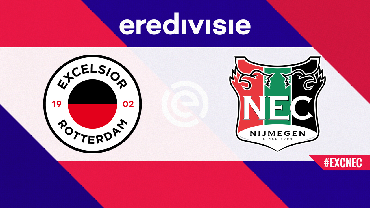 Excelsior vs NEC Nijmegen poster