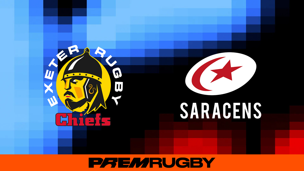 Exeter Chiefs vs Saracens poster