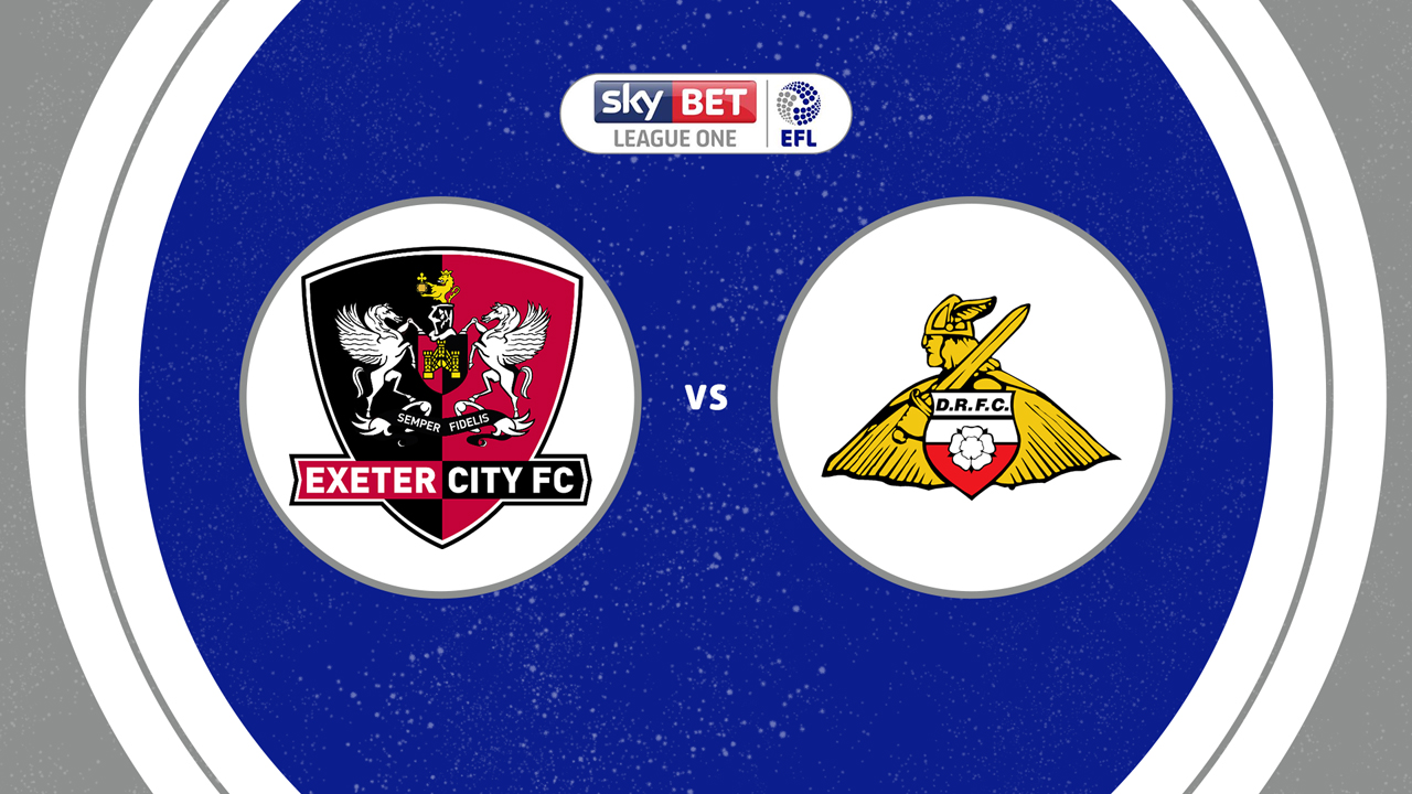Exeter City vs Doncaster Rovers poster