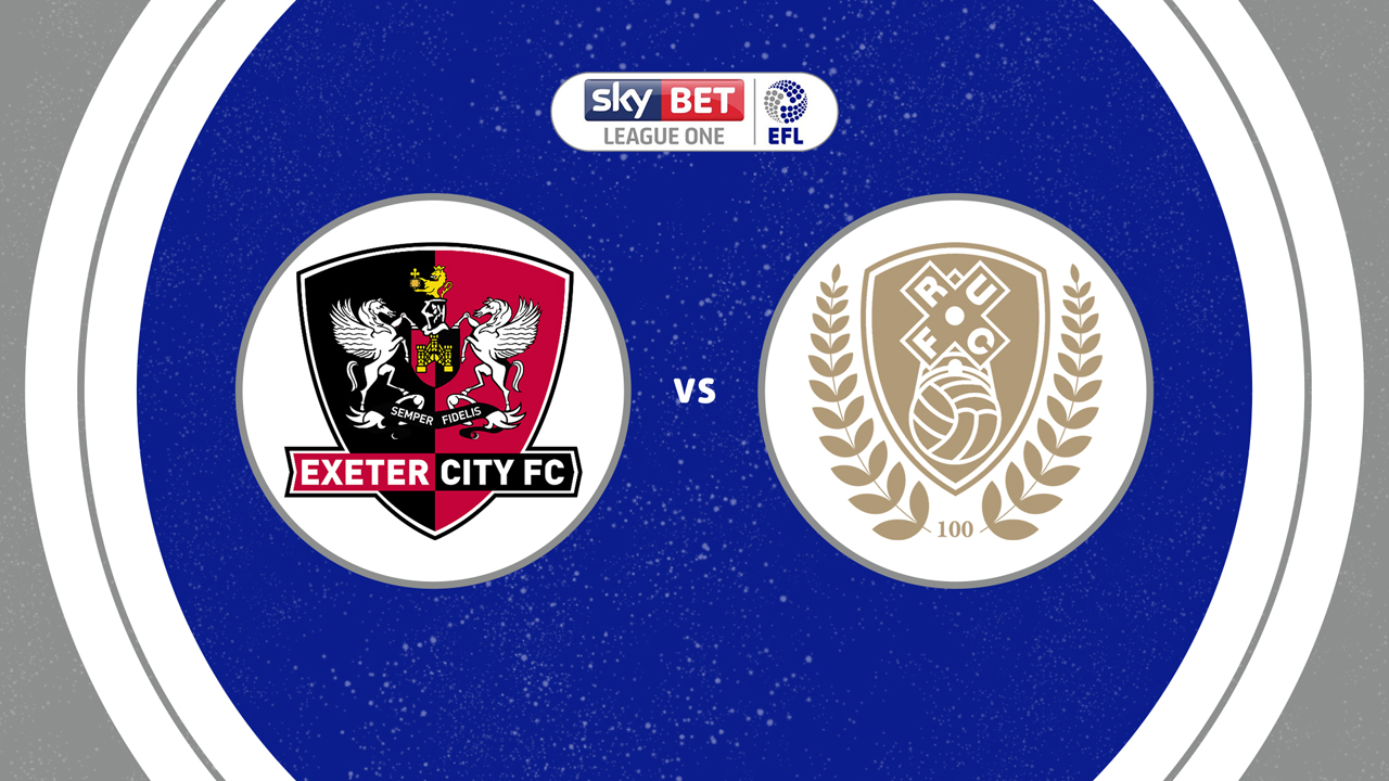 Exeter City vs Rotherham United poster