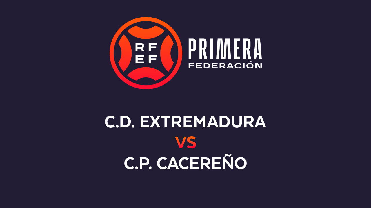 Extremadura vs Cacereño poster