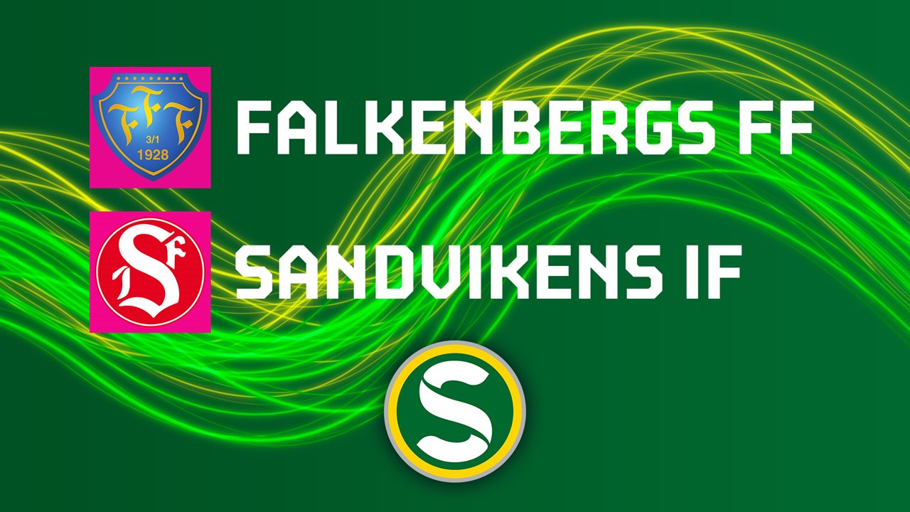 Falkenberg vs Sandvikens poster