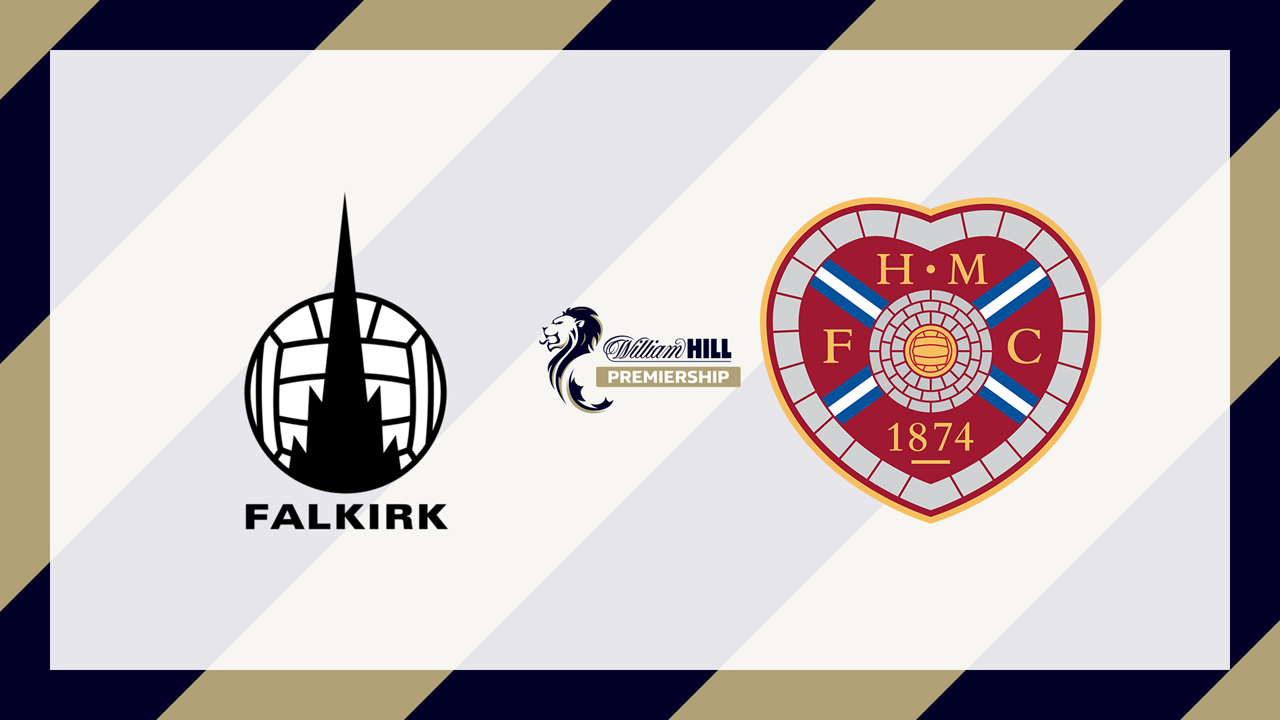 Falkirk vs Heart of Midlothian poster
