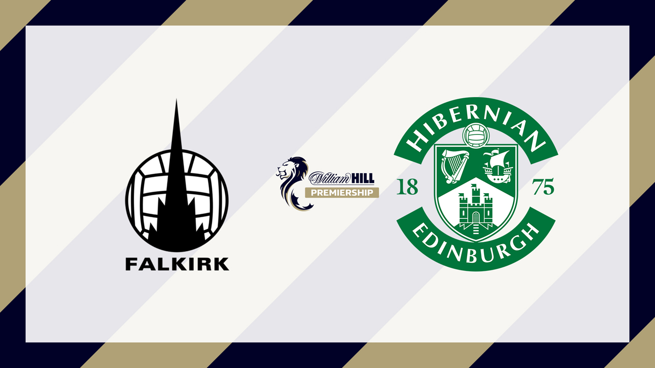 Falkirk vs Hibernian poster
