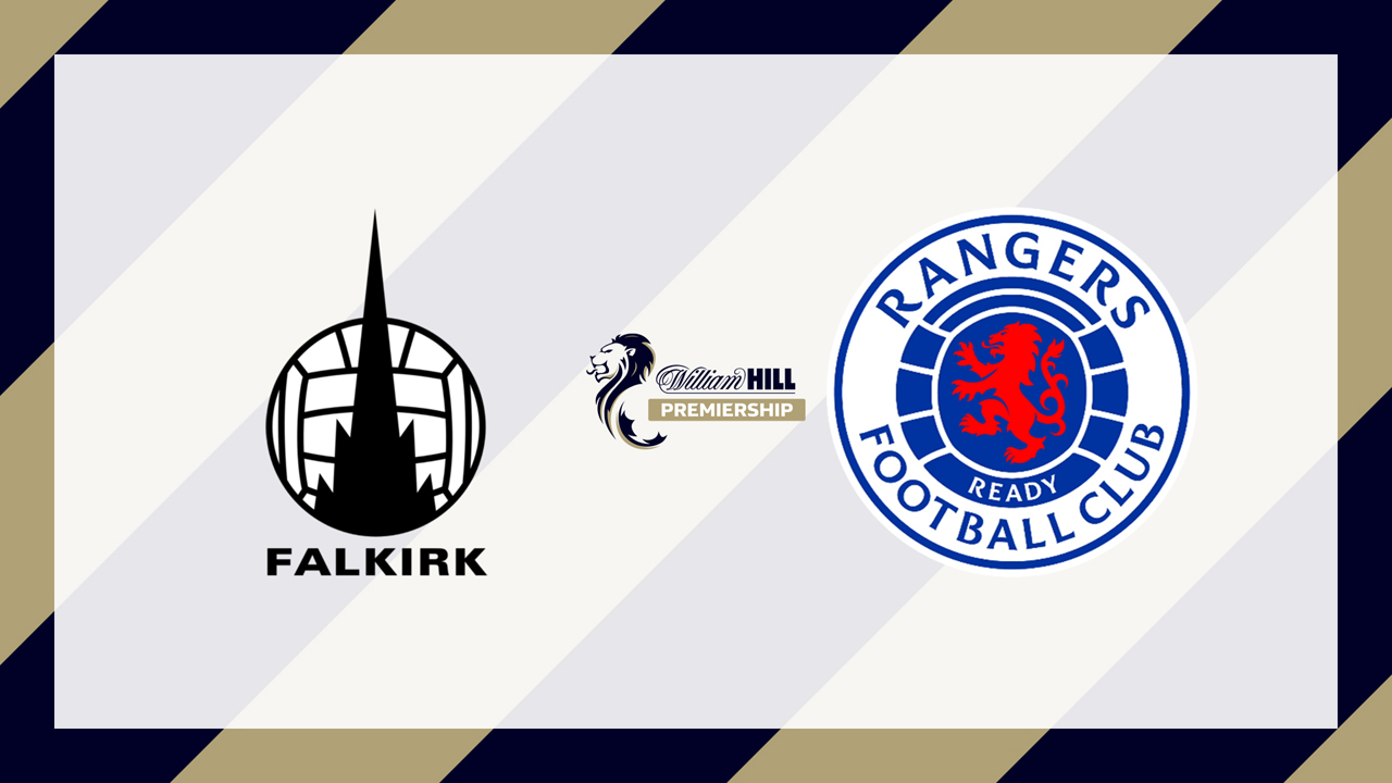 Falkirk vs Rangers poster