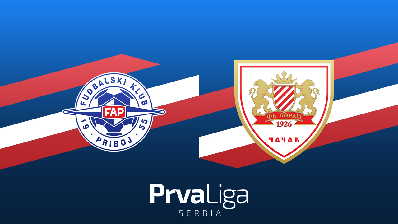 FAP Priboj vs Borac 1926 Čačak poster