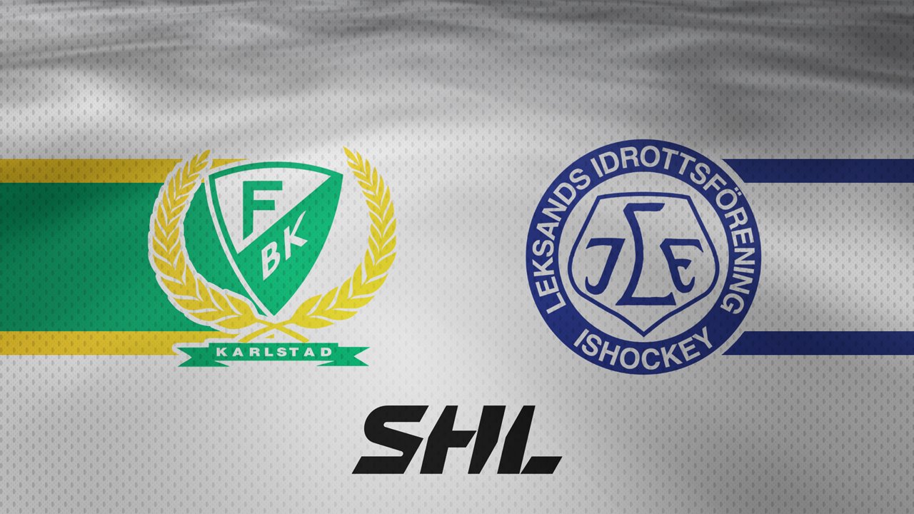Färjestad BK vs Leksands IF poster