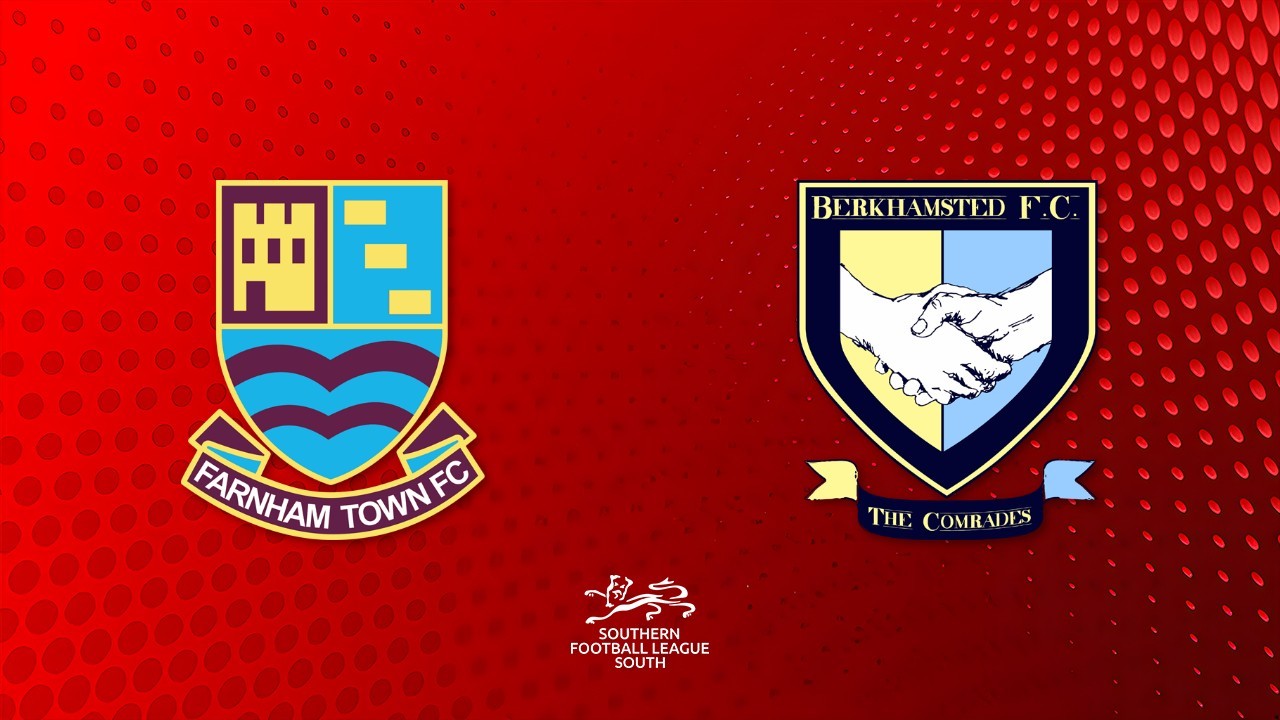 Farnham Town vs Berkhamsted poster