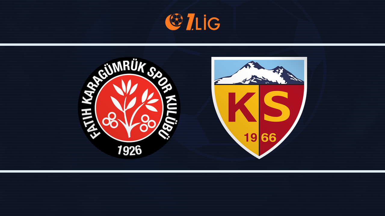 Fatih Karagümrük vs Kayserispor poster