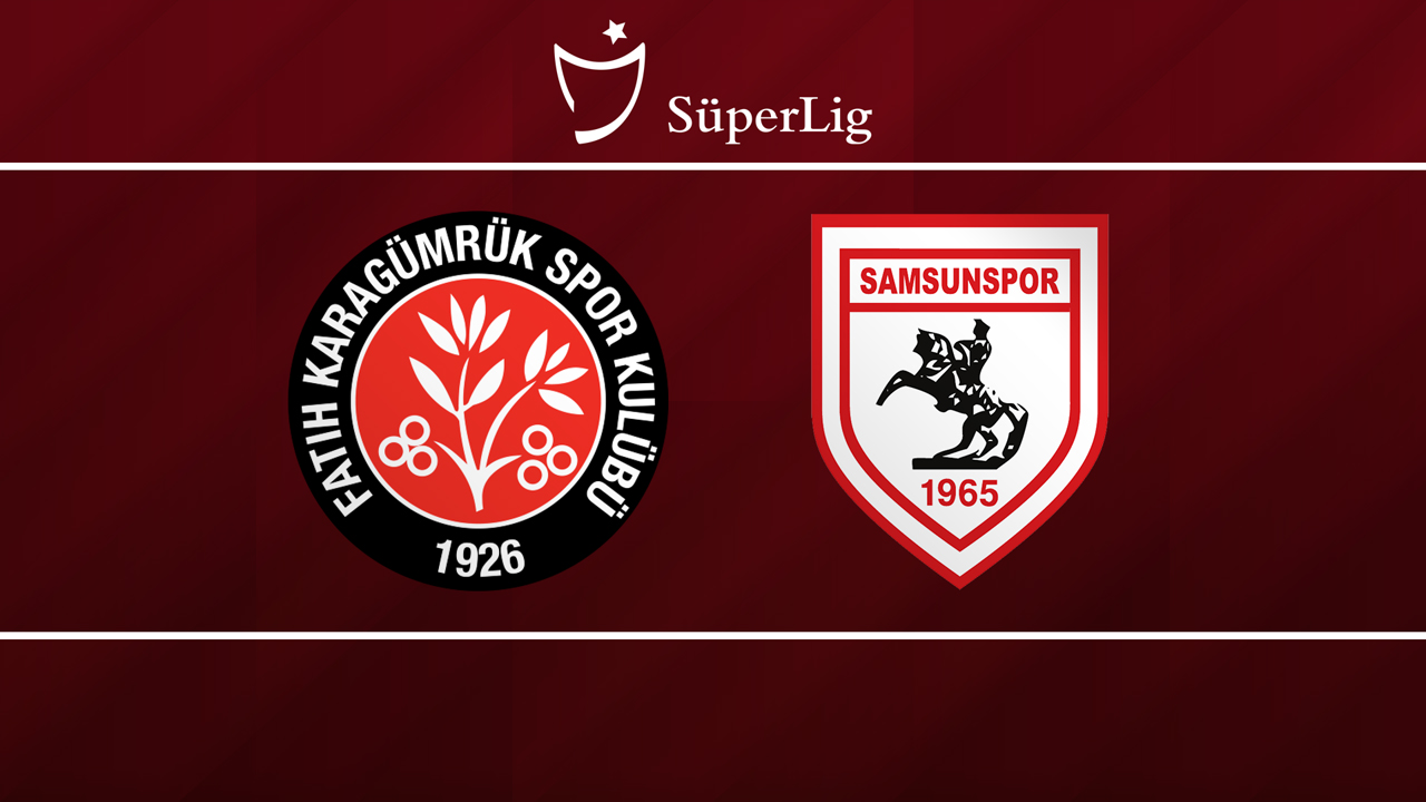 Fatih Karagümrük vs Samsunspor poster