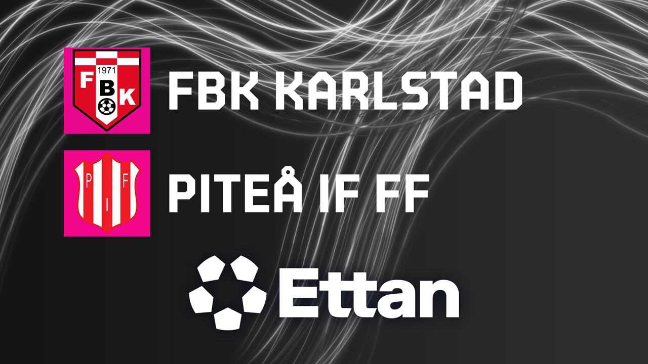 FBK Karlstad vs Piteå poster