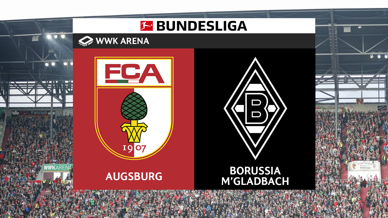 FC Augsburg vs Borussia Mönchengladbach poster