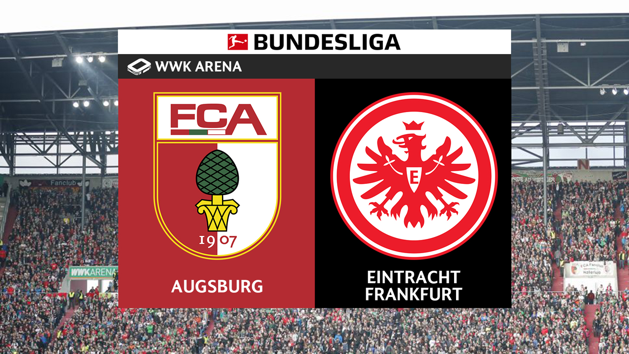 FC Augsburg vs Eintracht Frankfurt poster
