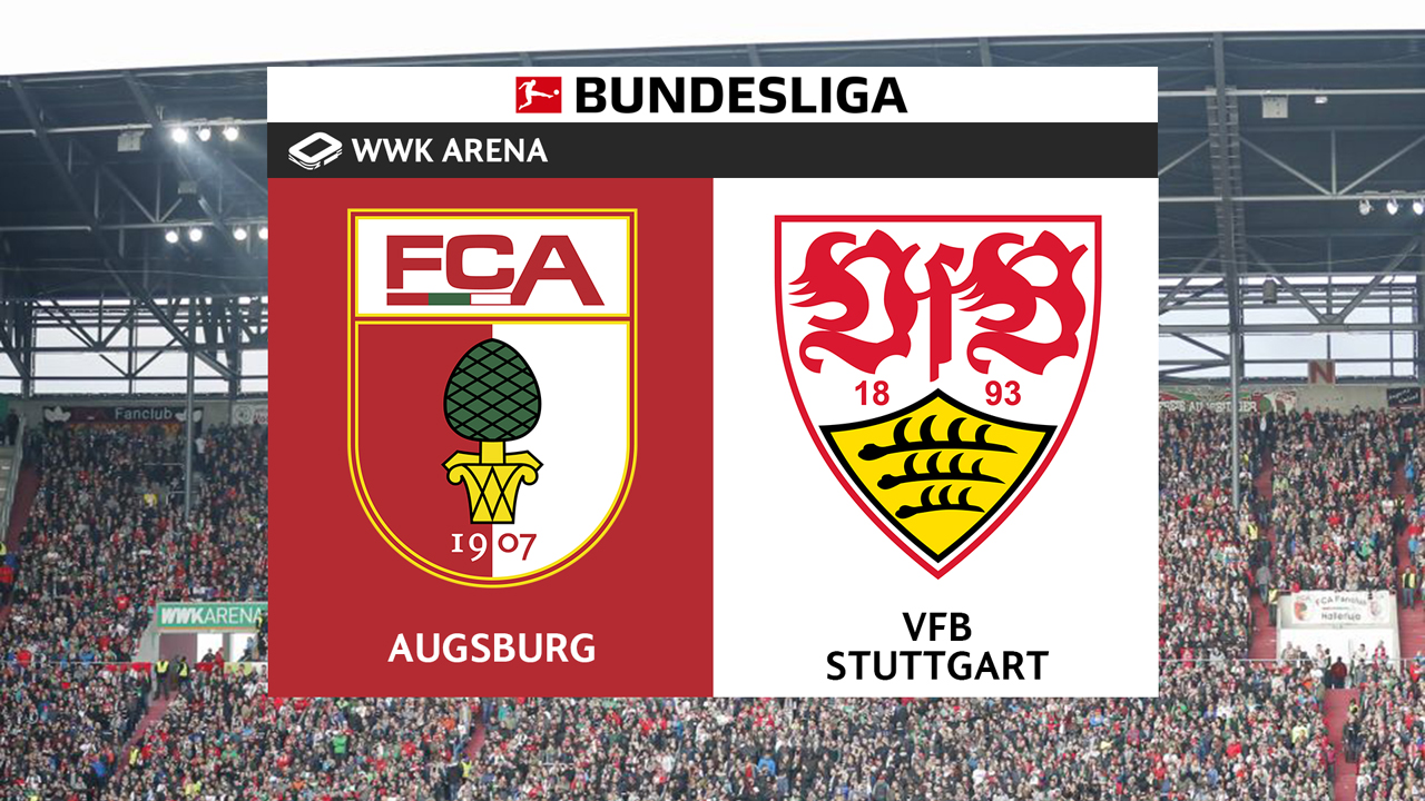FC Augsburg vs Stuttgart poster
