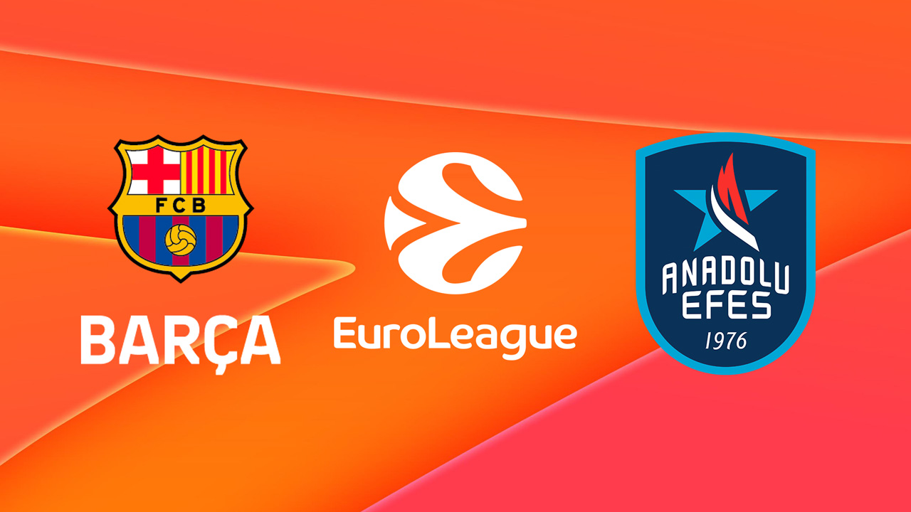 FC Barcelona Basquet vs Anadolu Efes SK poster