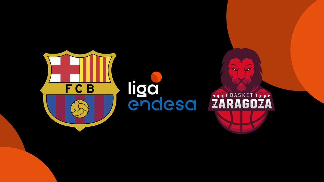 FC Barcelona Basquet vs Basket Zaragoza poster