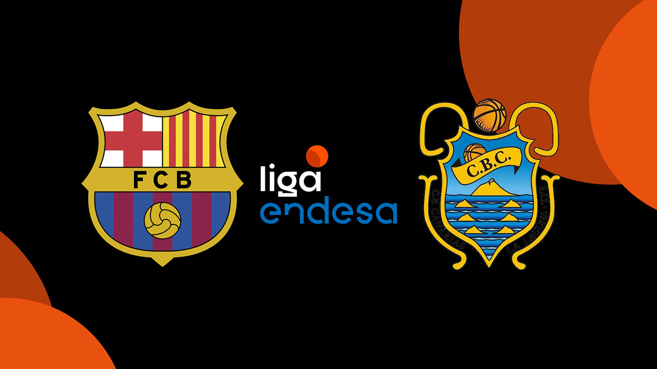 FC Barcelona Basquet vs CB 1939 Canarias poster