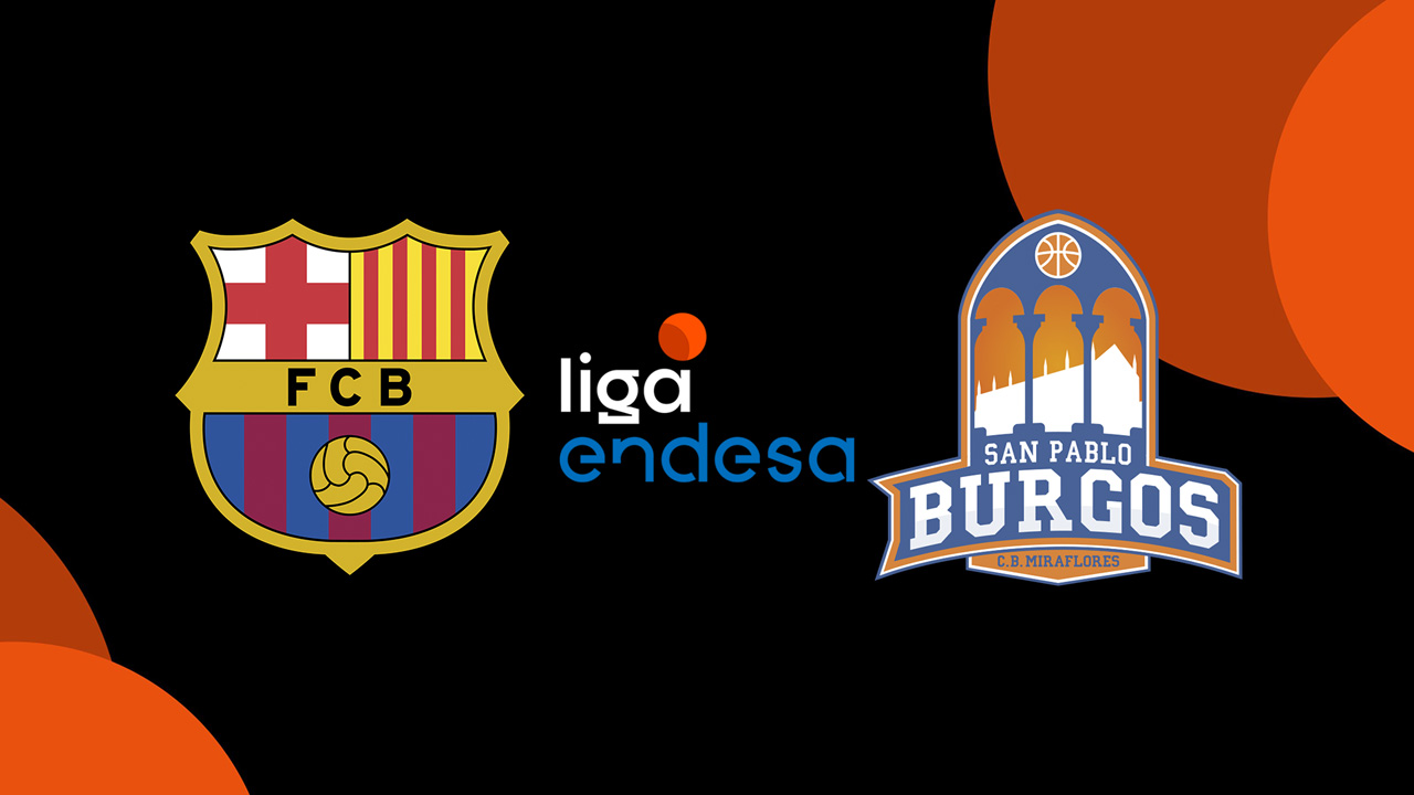 FC Barcelona Basquet vs CB San Pablo Burgos poster