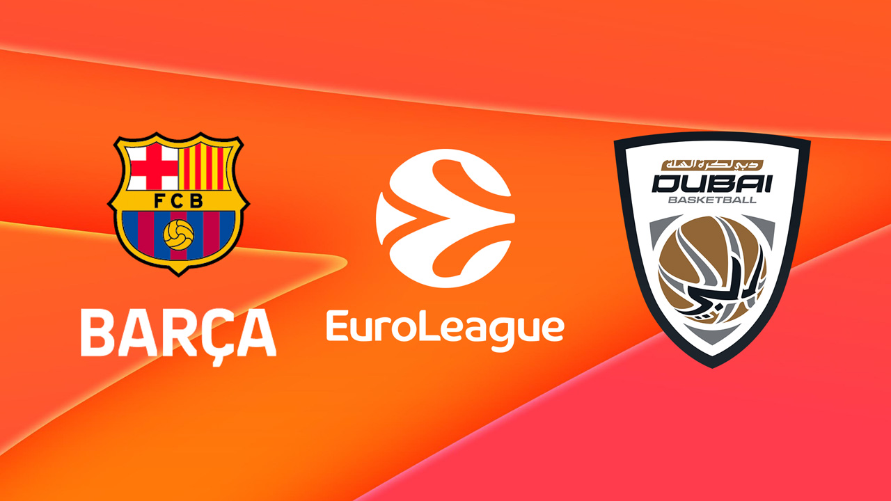 FC Barcelona Basquet vs Dubai Basketball poster