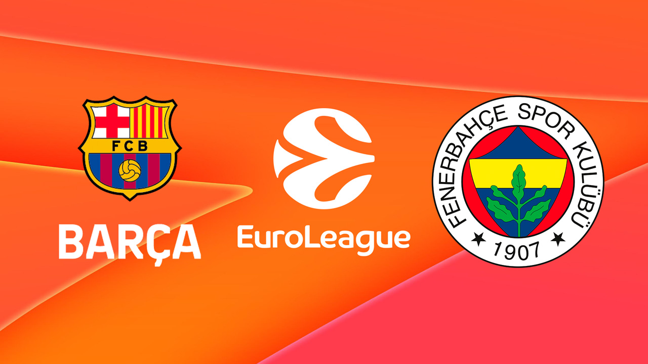 FC Barcelona Basquet vs Fenerbahçe Basketbol poster