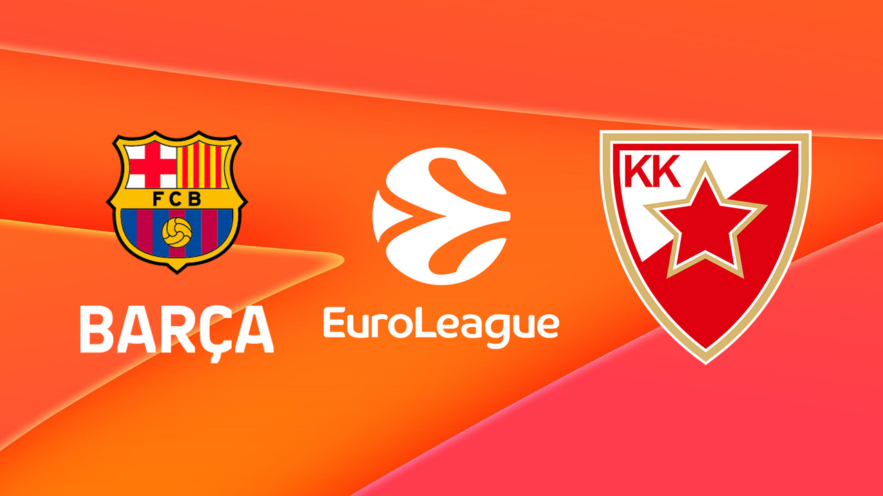 FC Barcelona Basquet vs KK Crvena zvezda poster