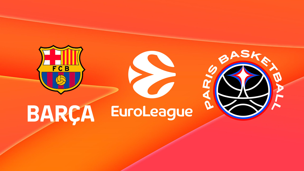 FC Barcelona Basquet vs Paris Basketball poster