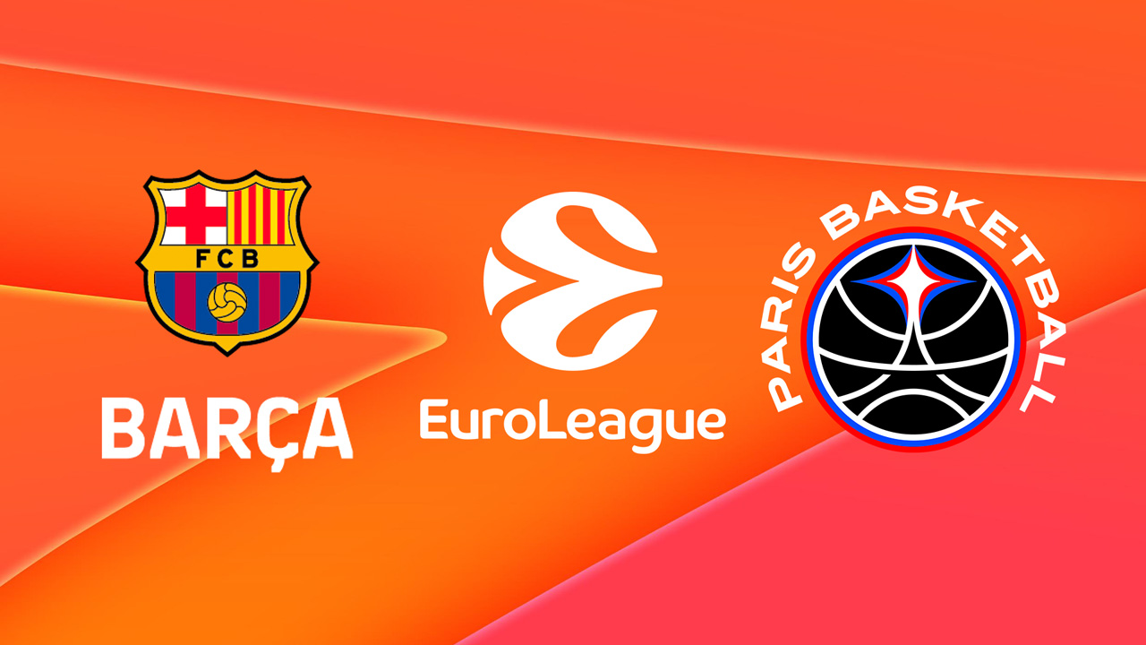 FC Barcelona Basquet vs Paris Basketball poster