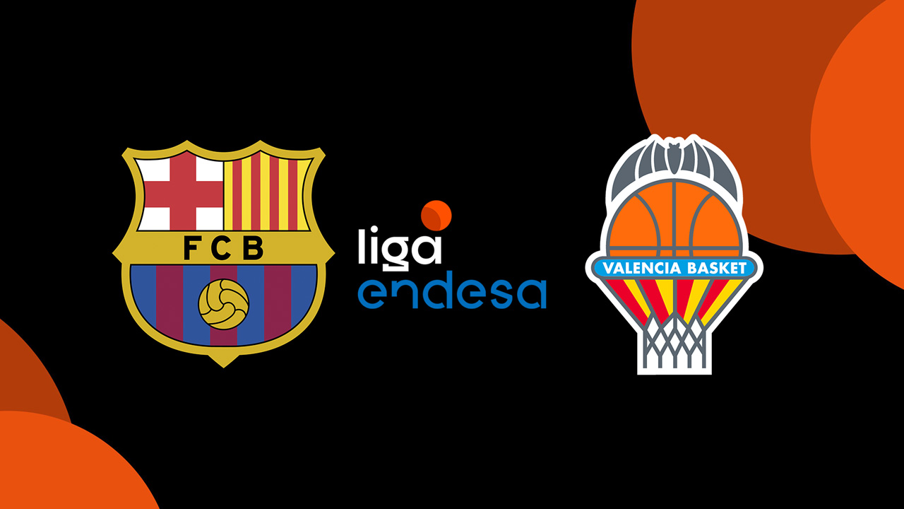 FC Barcelona Basquet vs Valencia Basket poster