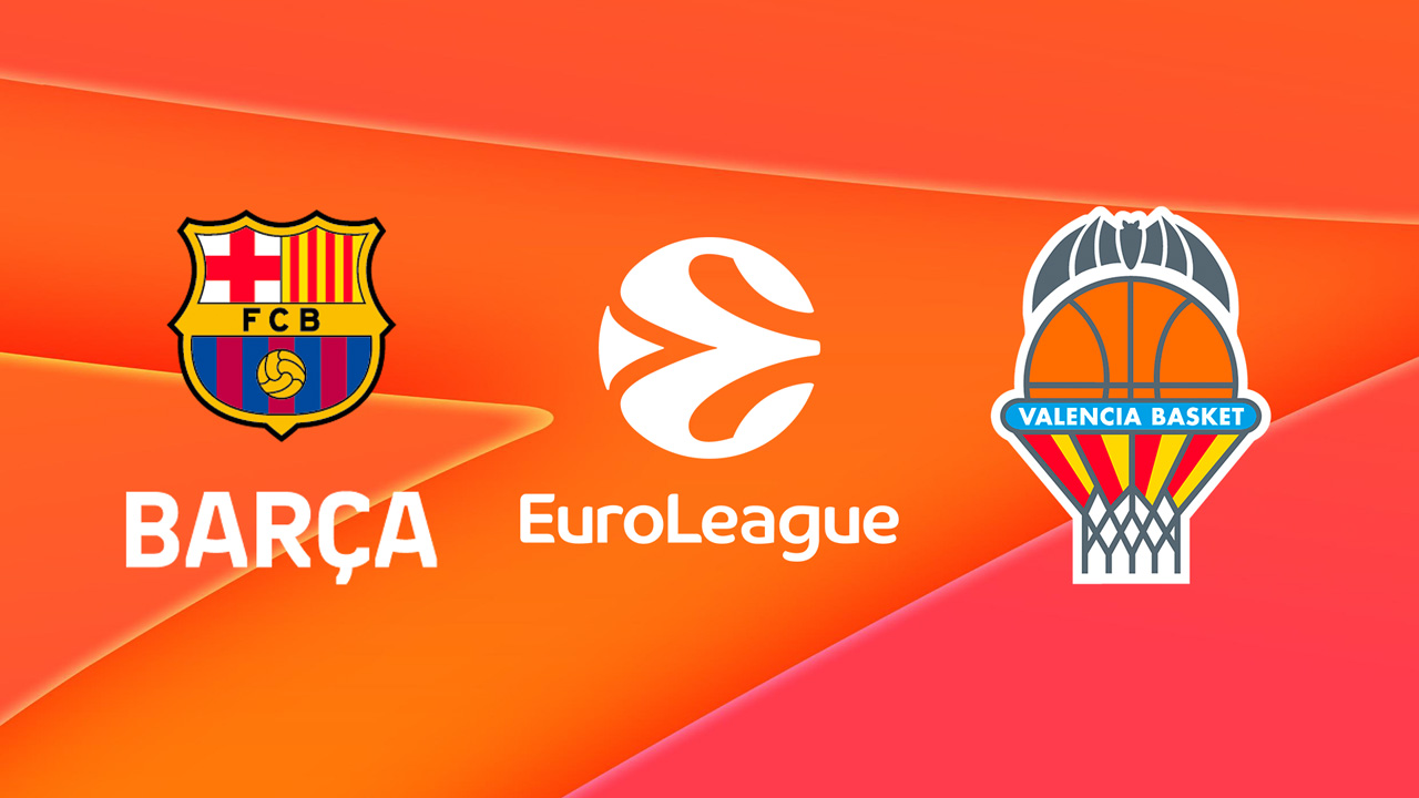 FC Barcelona Basquet vs Valencia Basket poster