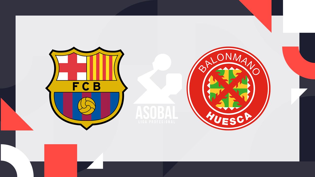 FC Barcelona Handbol vs BM Huesca poster