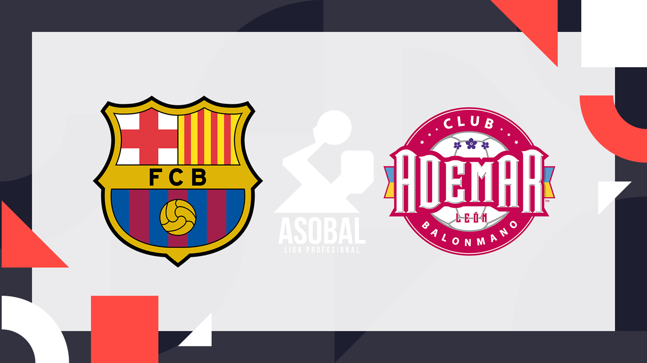 FC Barcelona Handbol vs CB Ademar León poster