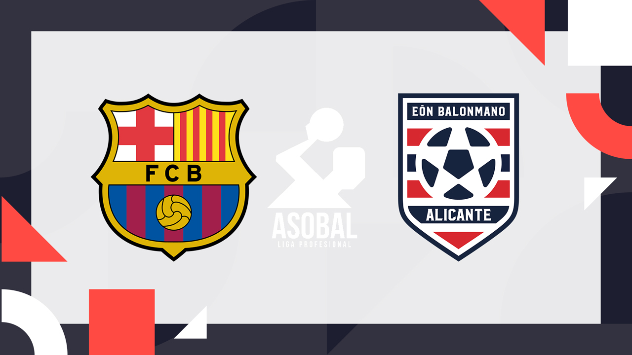 FC Barcelona Handbol vs CB Eón Alicante poster