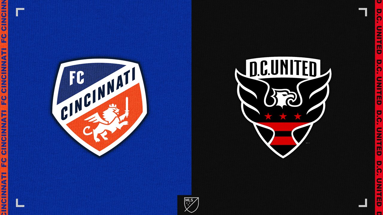 FC Cincinnati vs DC United poster