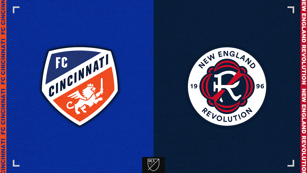 FC Cincinnati vs New England Revolution poster