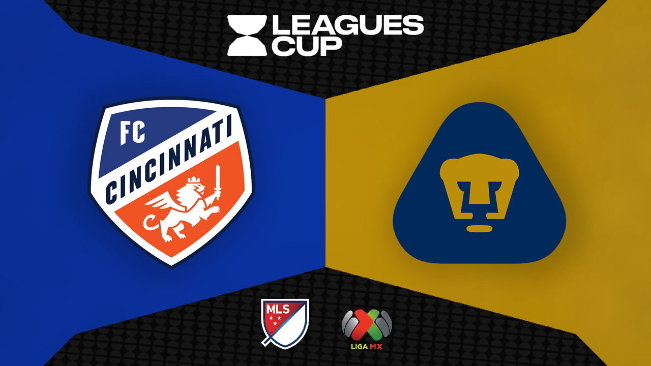 FC Cincinnati vs Pumas UNAM poster