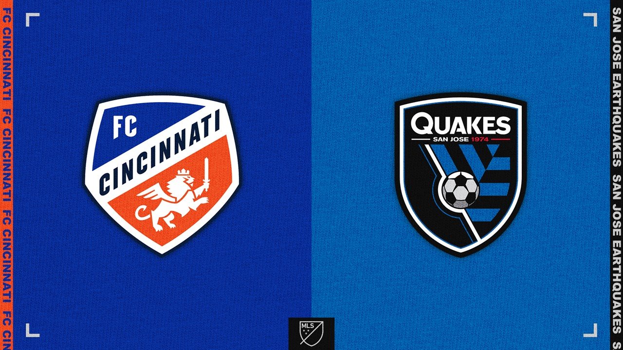 FC Cincinnati vs San Jose Earthquakes poster