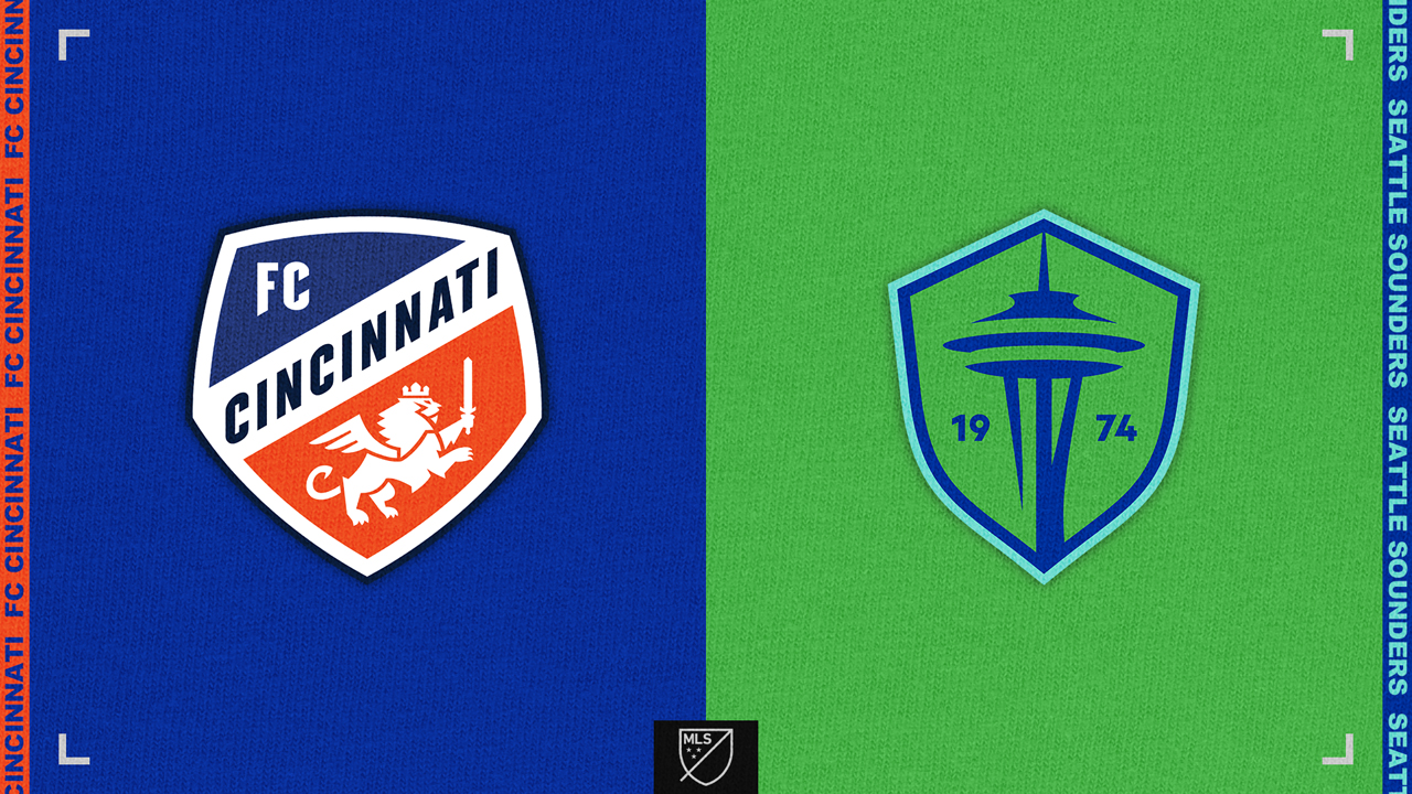 FC Cincinnati vs Seattle Sounders poster