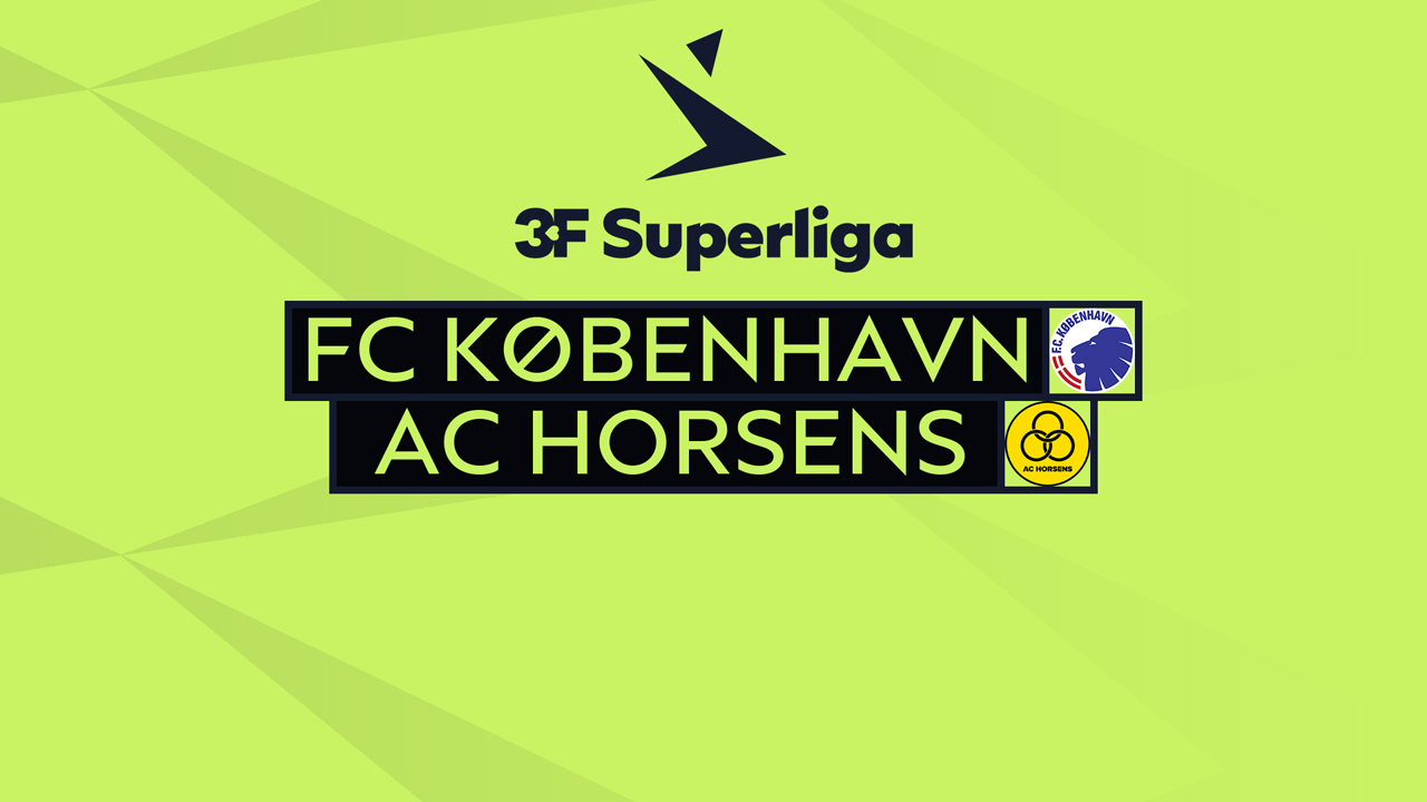 FC Copenhagen vs AC Horsens poster