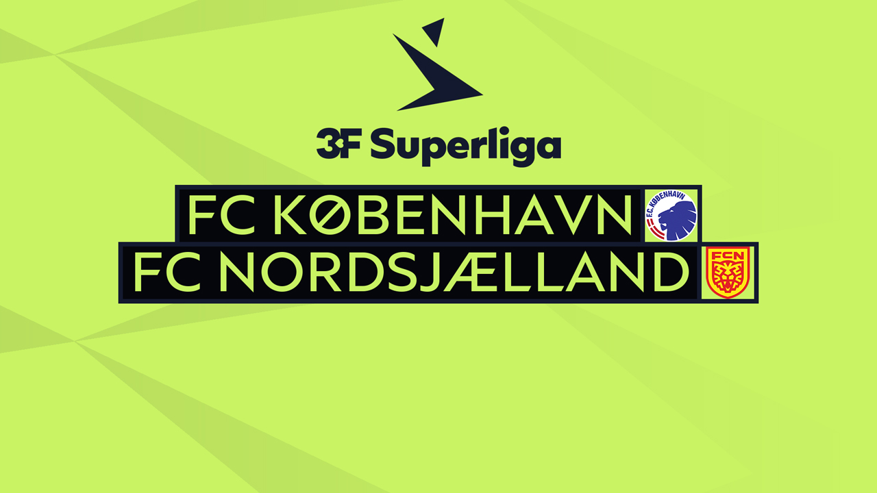 FC Copenhagen vs FC Nordsjælland poster