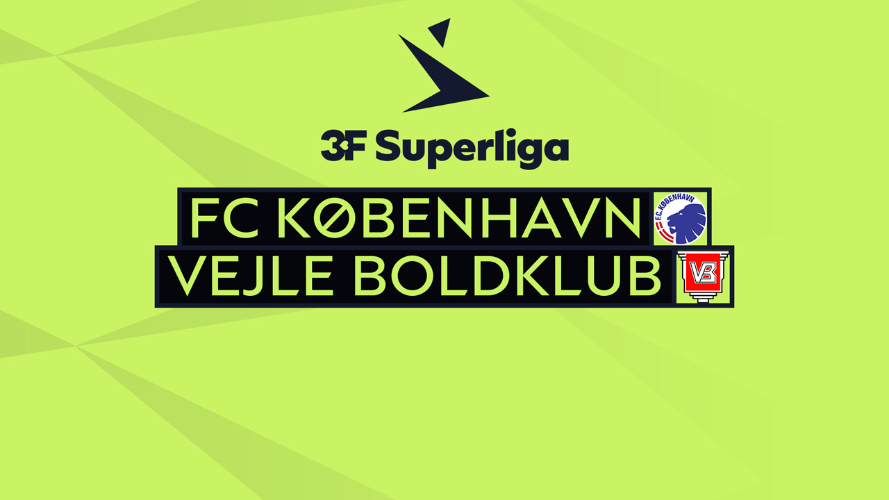 FC Copenhagen vs Vejle poster