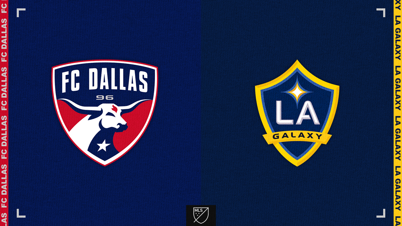 FC Dallas vs LA Galaxy poster