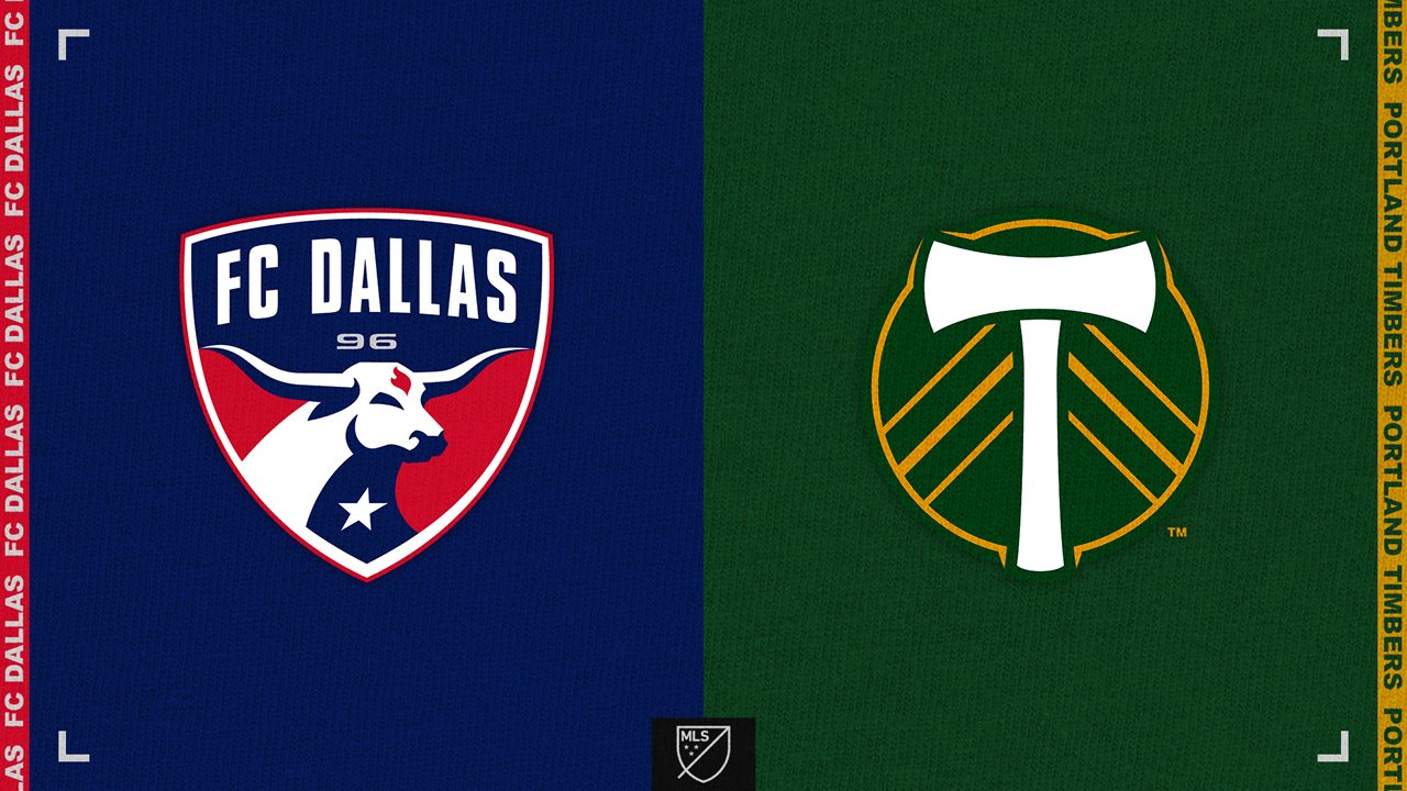 FC Dallas vs Portland Timbers poster