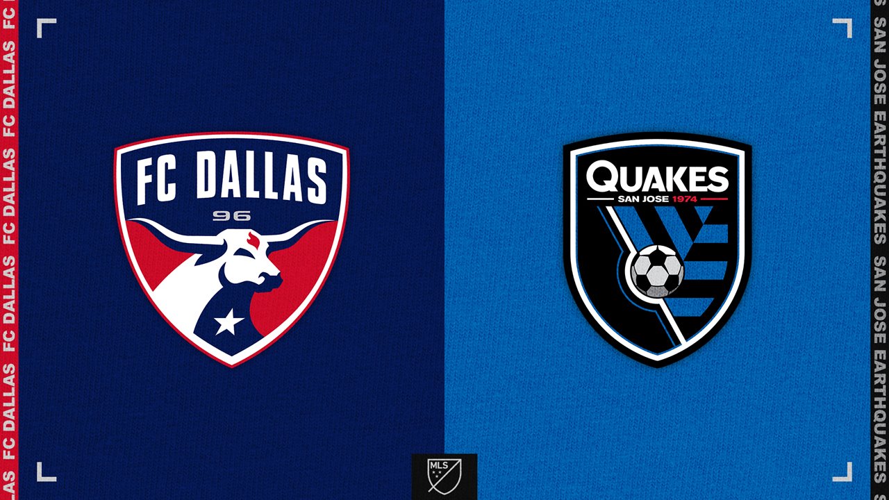 FC Dallas vs San Jose Earthquakes poster