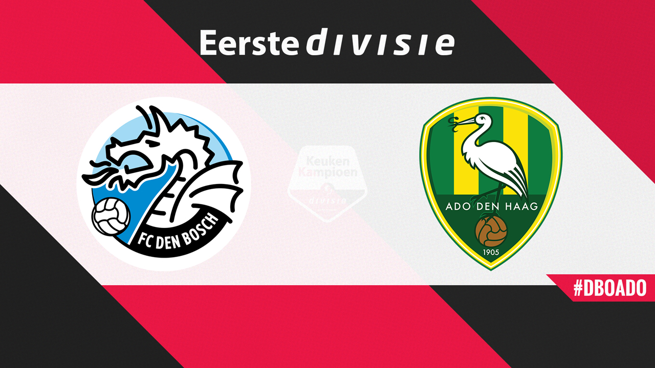 FC Den Bosch vs ADO Den Haag poster