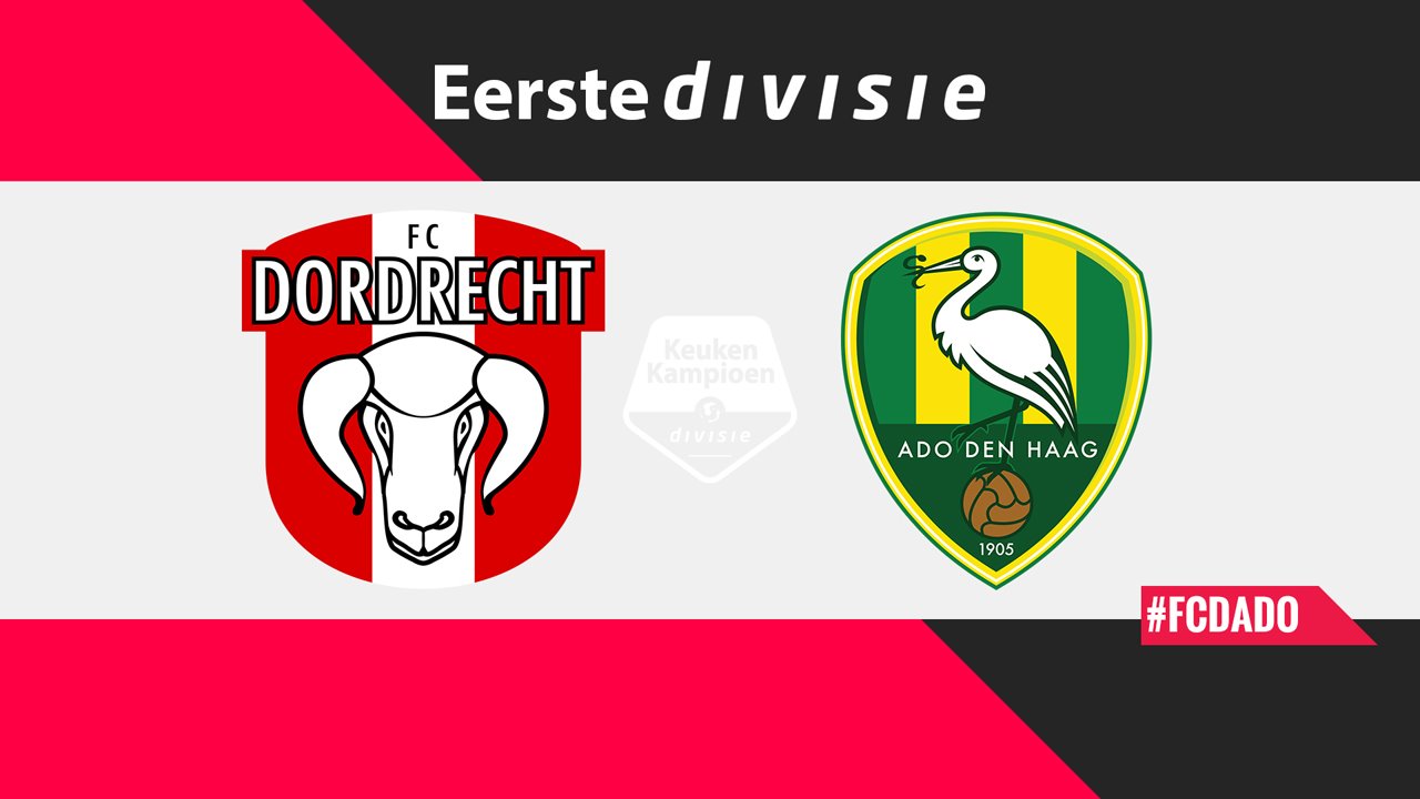 FC Dordrecht vs ADO Den Haag poster