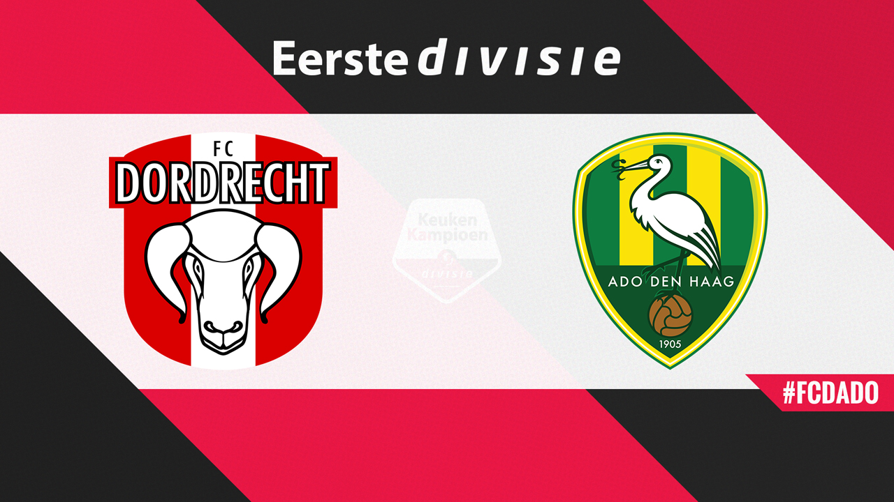 FC Dordrecht vs ADO Den Haag poster
