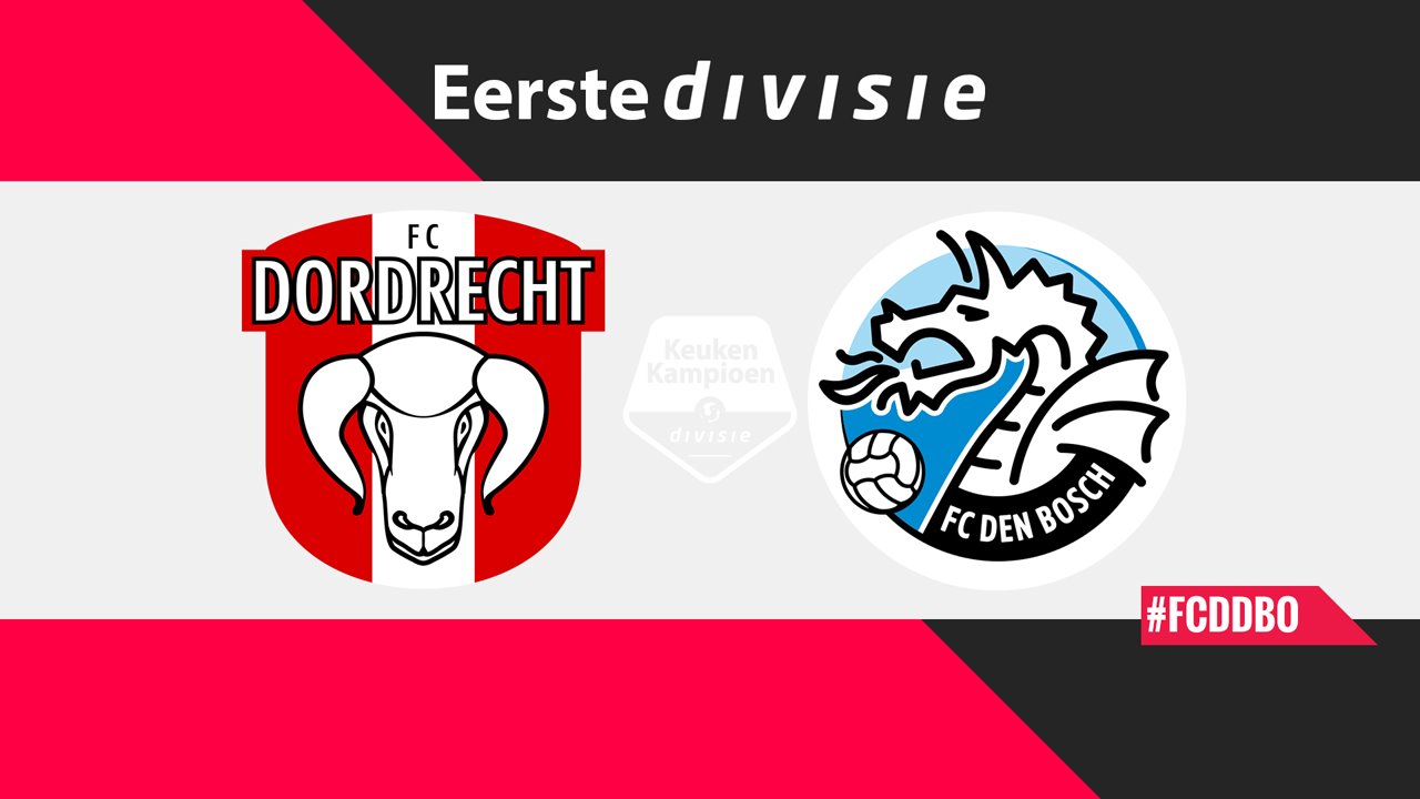 FC Dordrecht vs FC Den Bosch poster