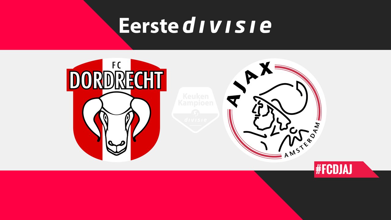 FC Dordrecht vs Jong Ajax poster