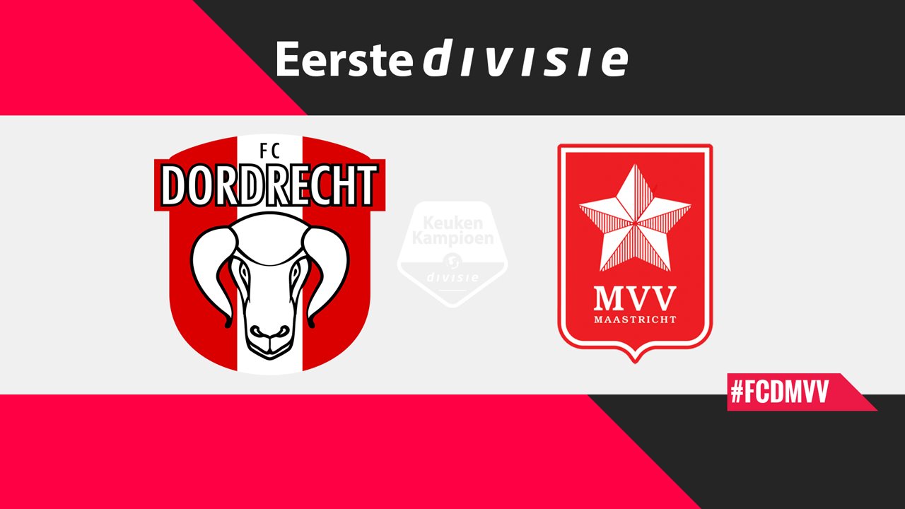 FC Dordrecht vs MVV Maastricht poster