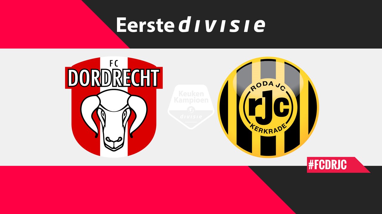 FC Dordrecht vs Roda JC poster